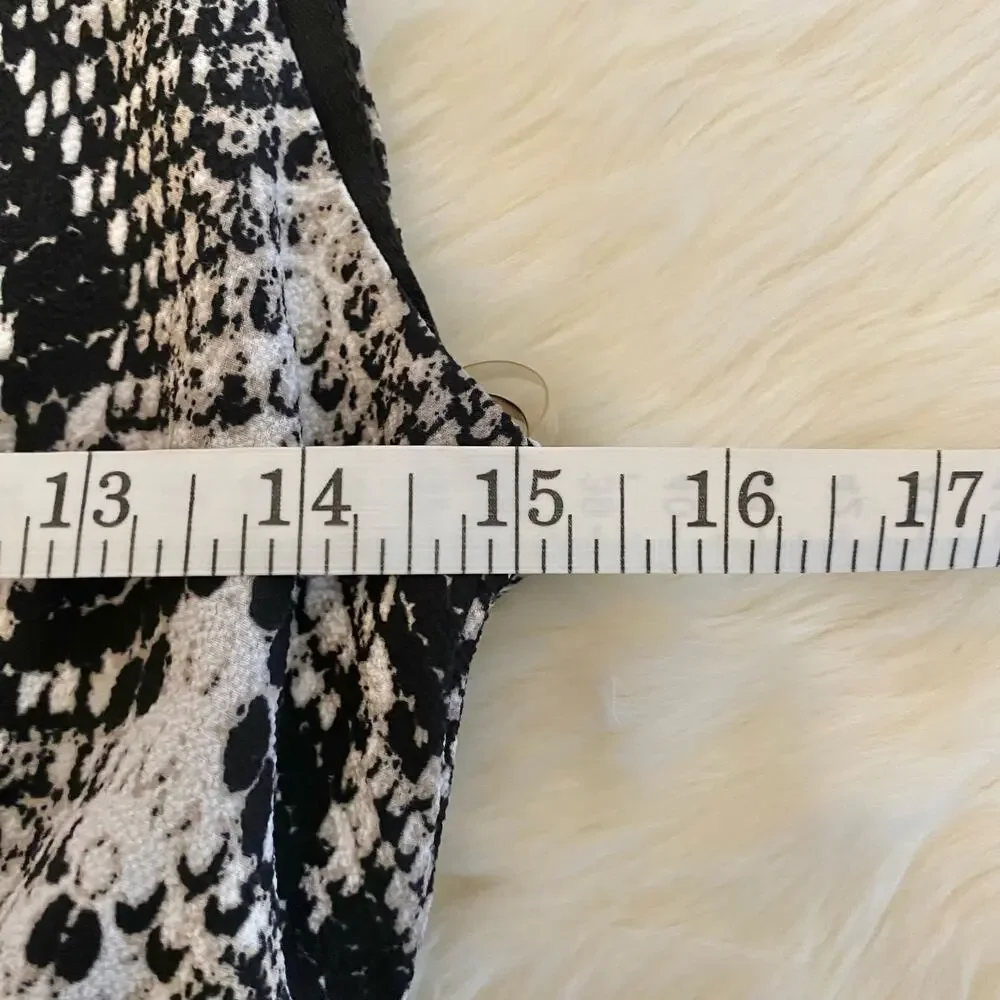 Trac Snake Skin Sleeveless Mini Dress Small - Picture 8 of 9